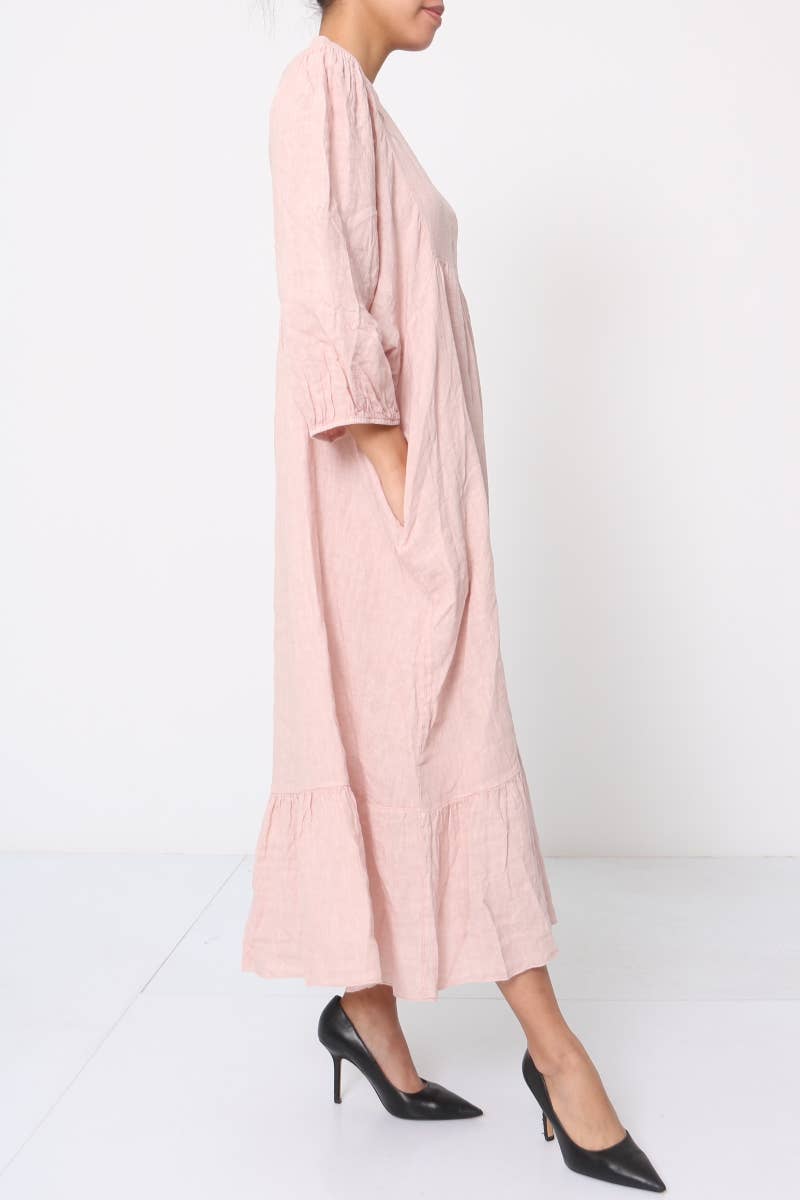 Vestido de lino