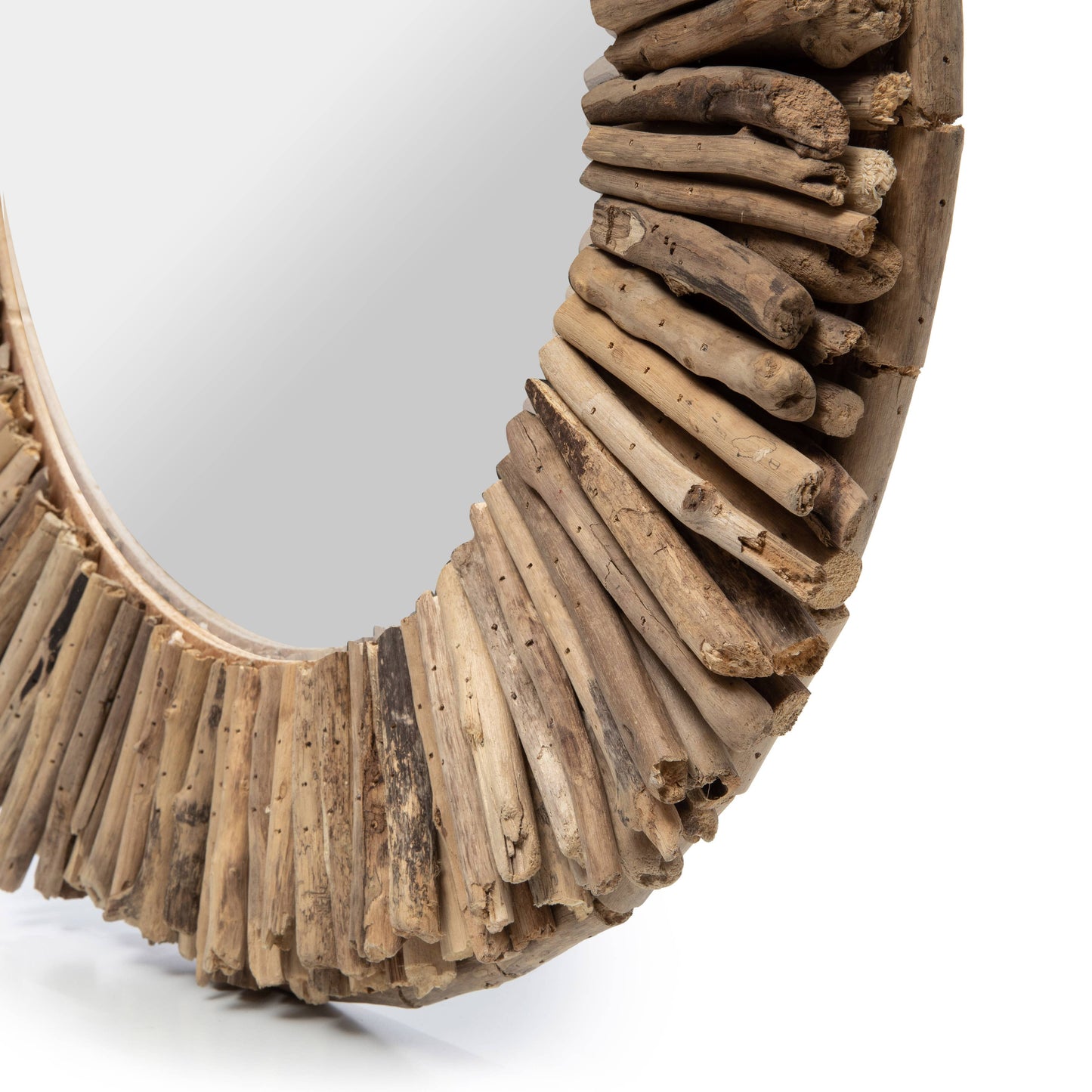 Espejo Halo Driftwood - Natural - M