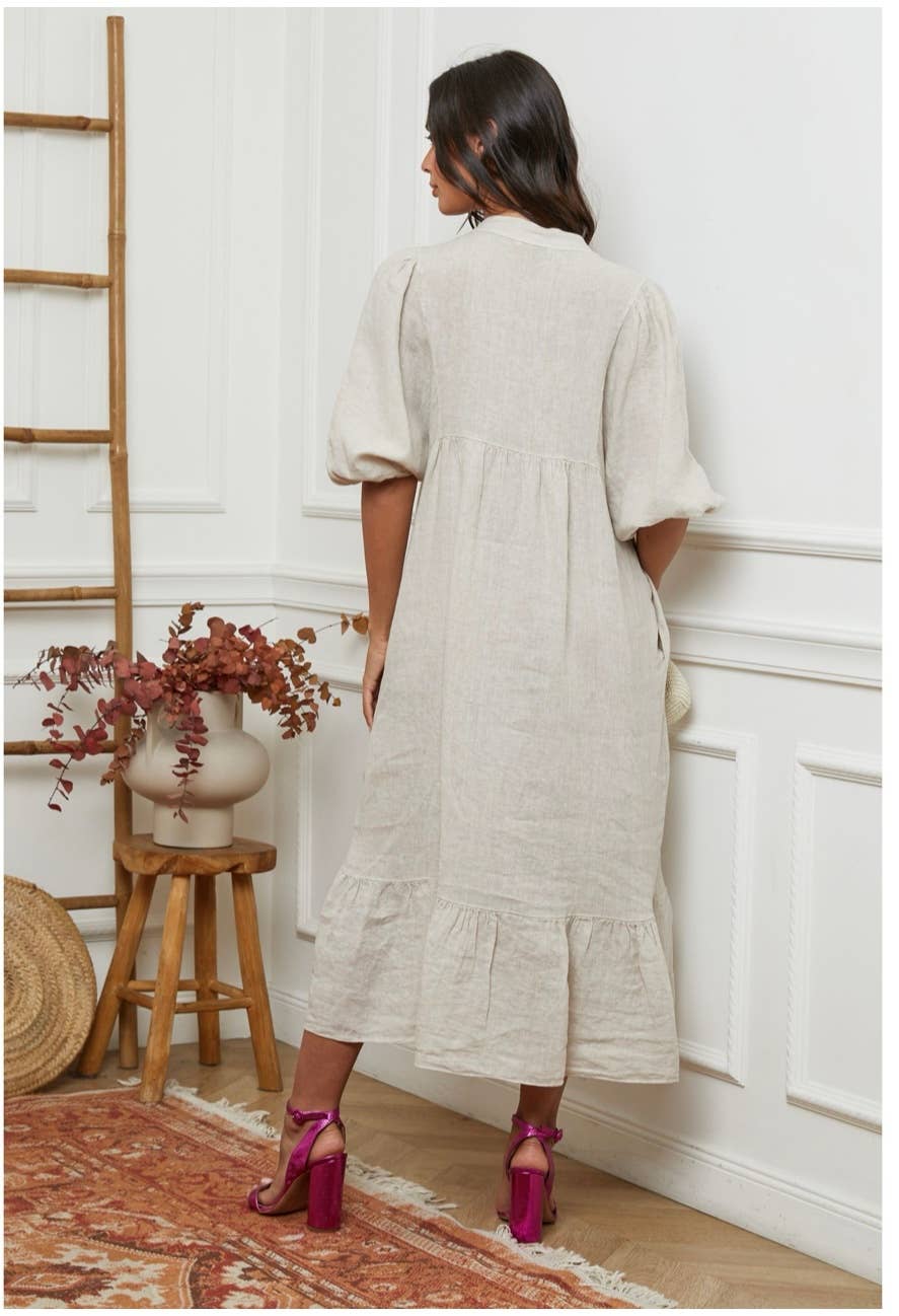 Vestido de lino