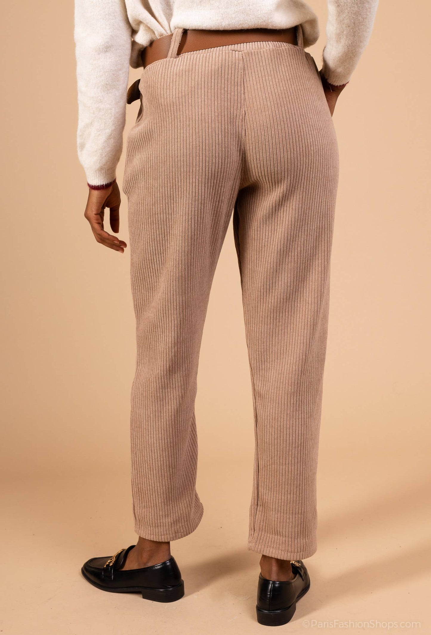 Pantalón de pana acanalada
