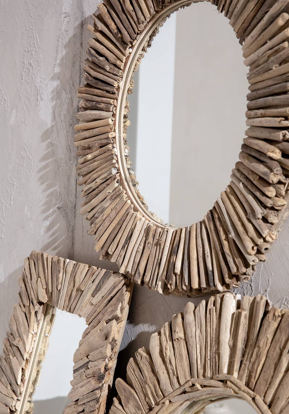 Espejo Halo Driftwood - Natural - M