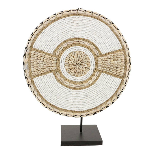 White shell decoration M