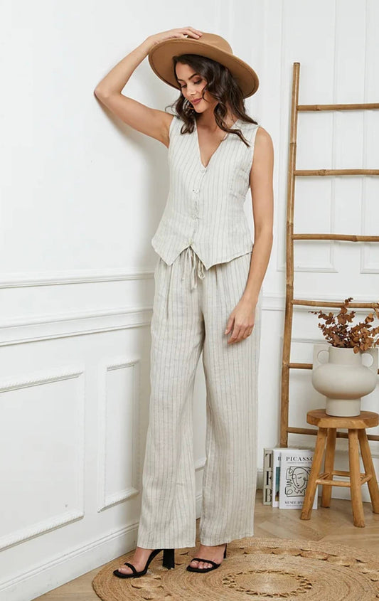 Pantalón lino