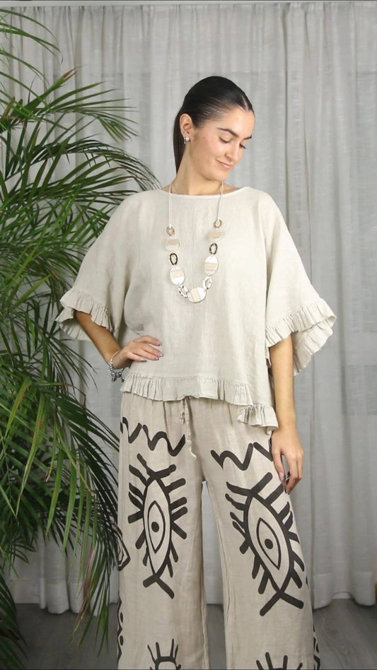 Blusa lino