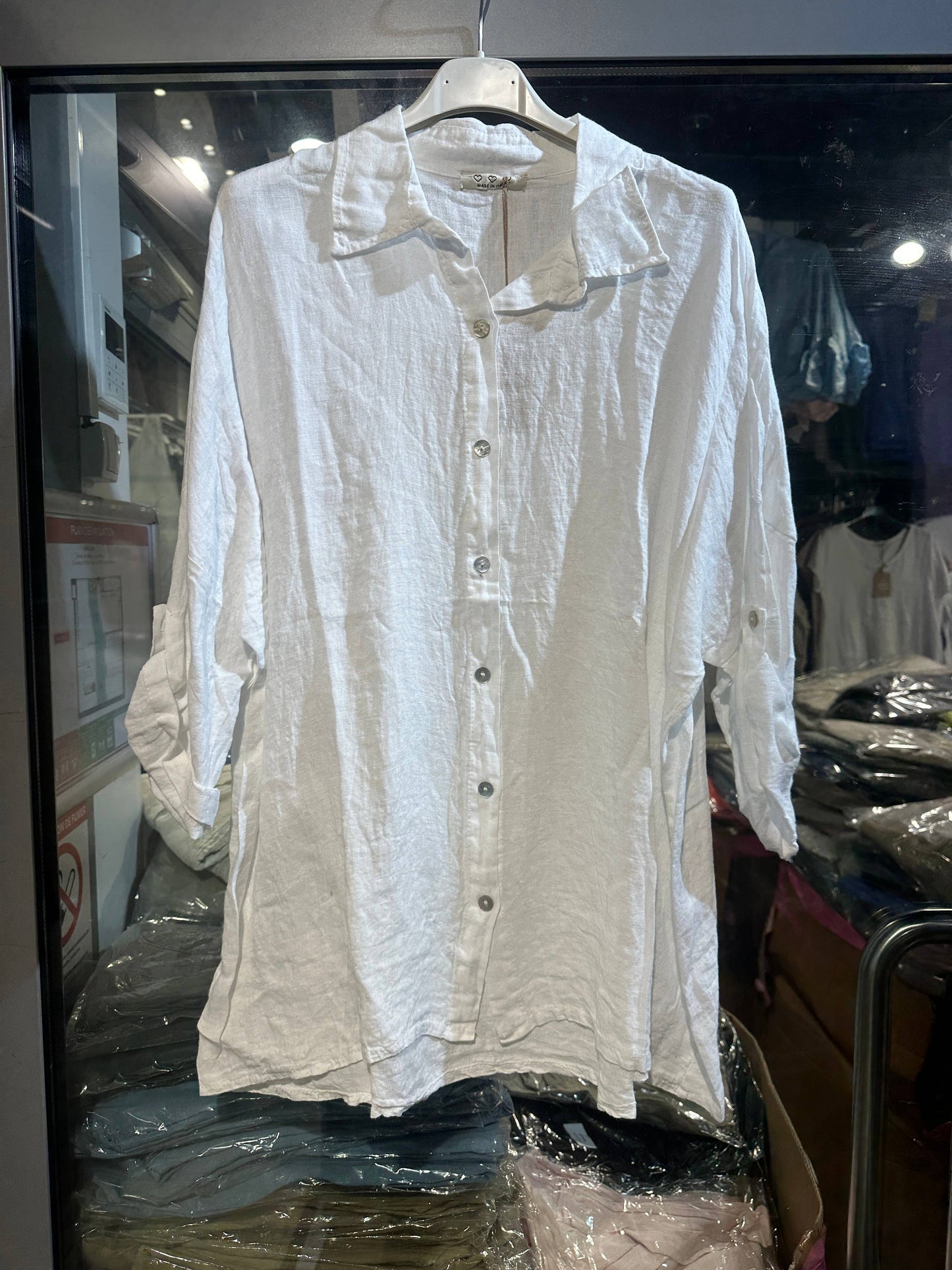Camiseta de lino