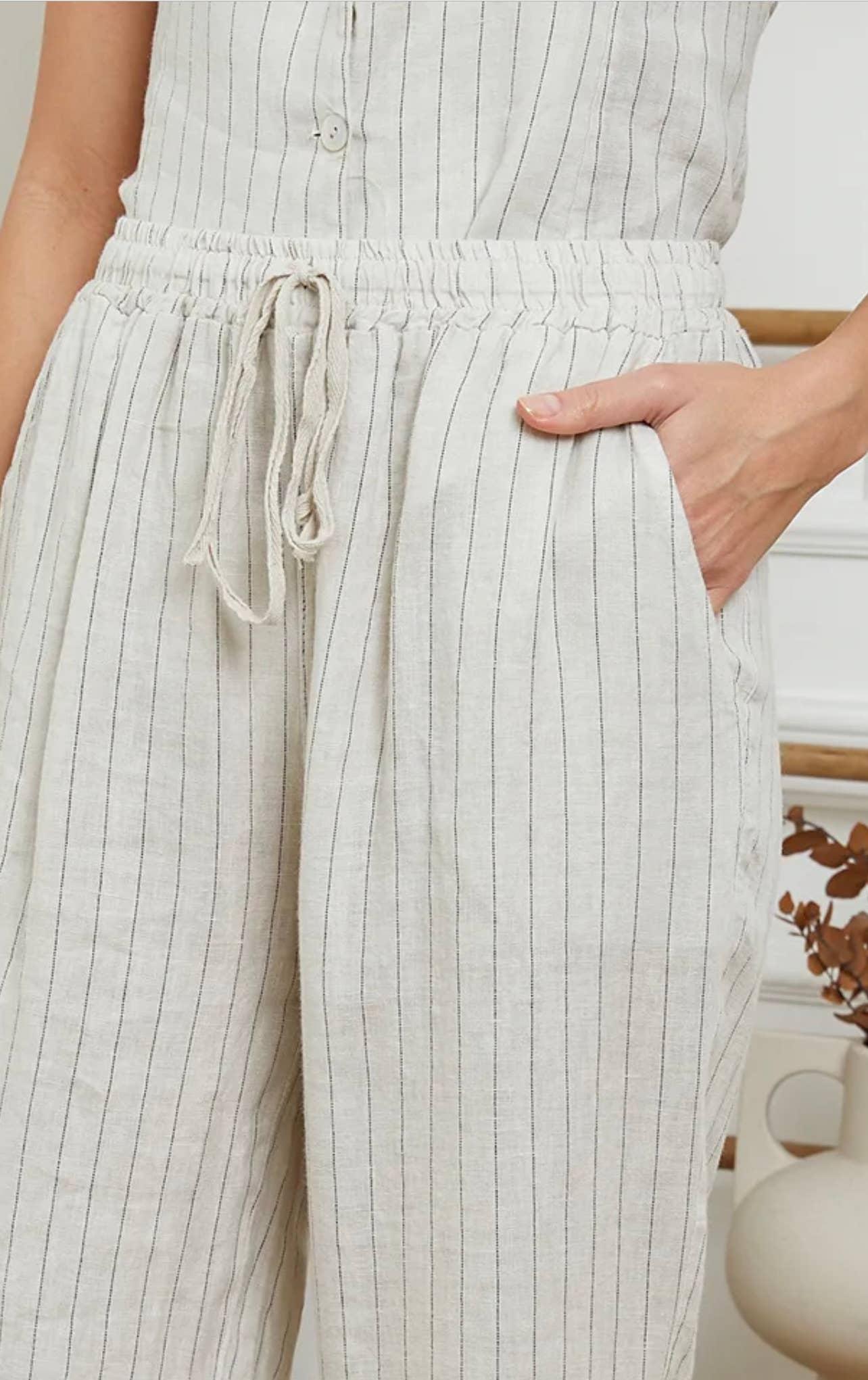 Pantalón lino