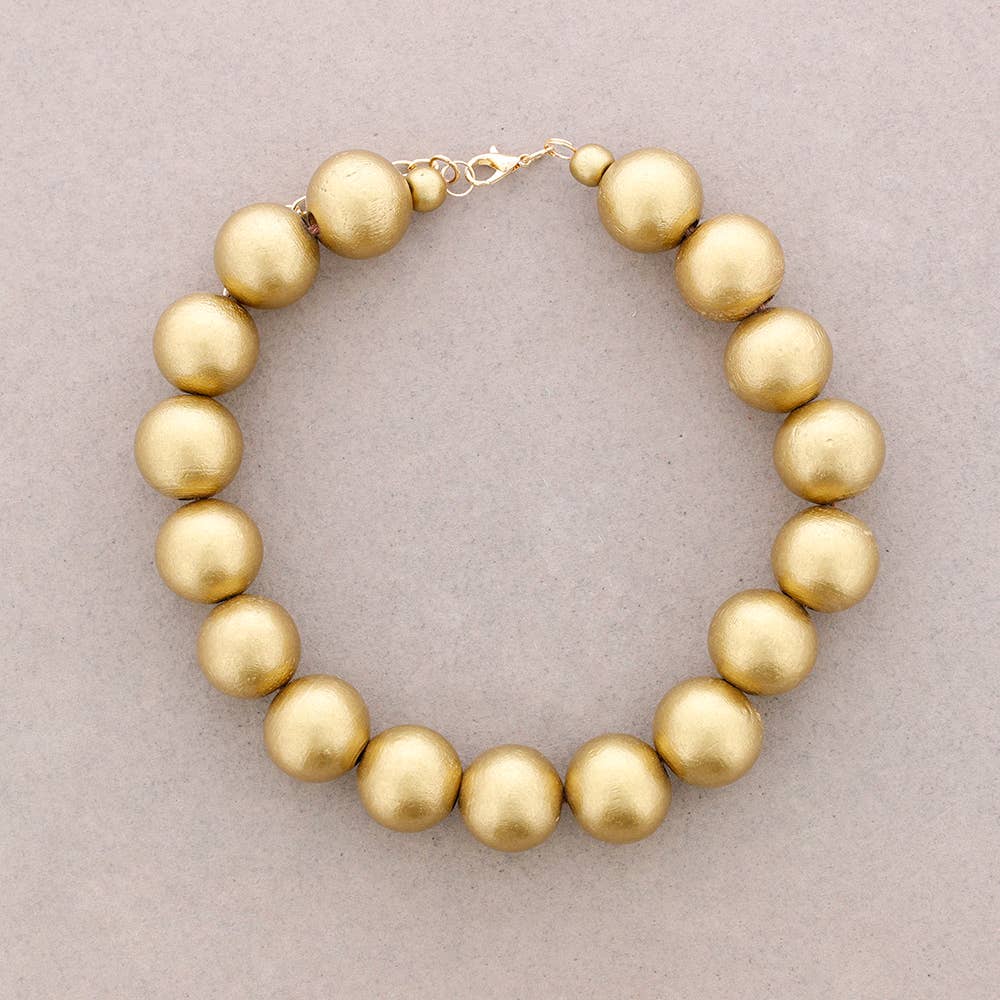 Wooden Ball Choker